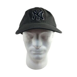 '47 NEW YORK YANKEES CLEAN UP CHARCOAL/NAVY LOGO WHITE OUT ADJUSTABLE STRAP HAT